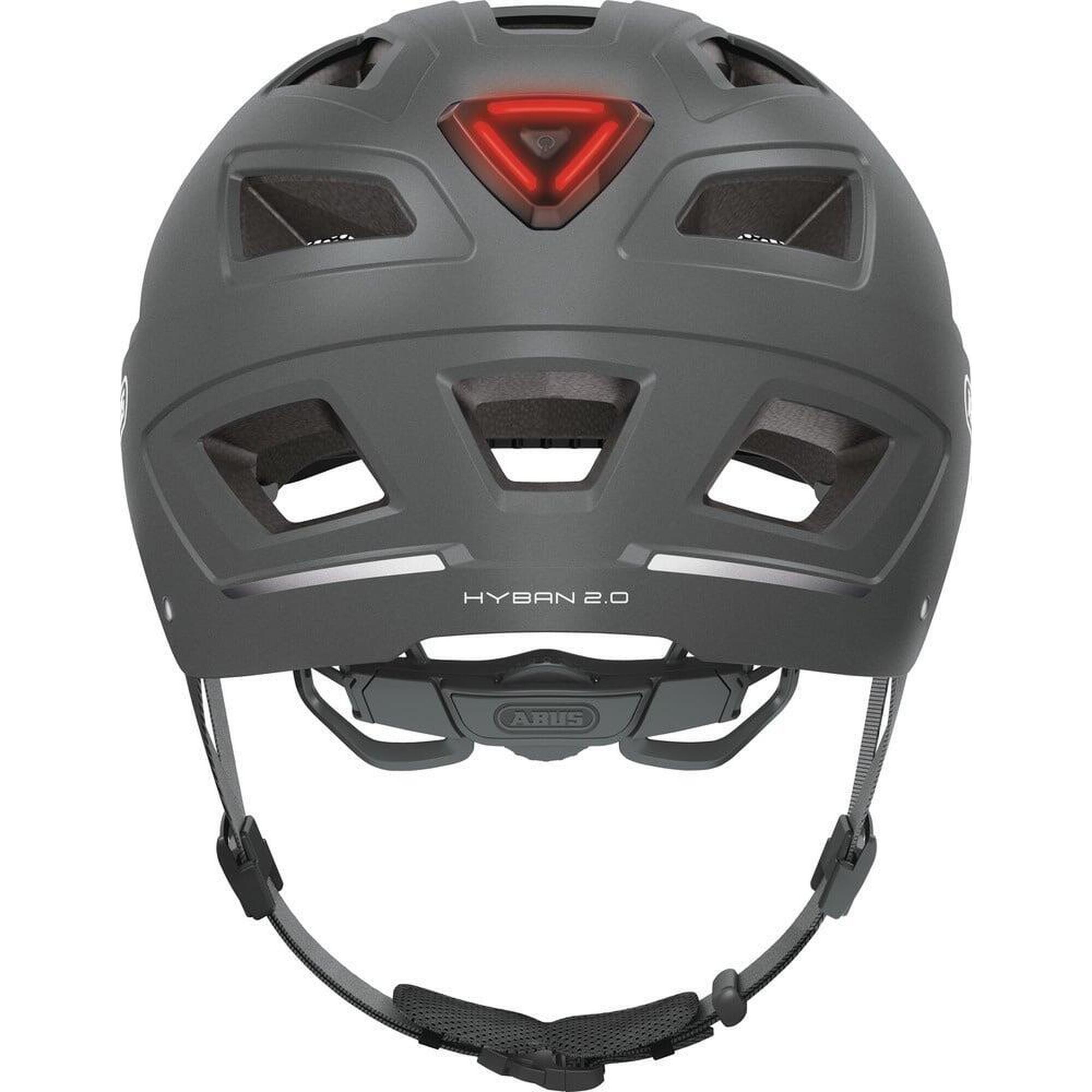 Miejski kask rowerowy „Hyban 2.0”, czarny