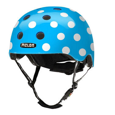 Casque Melon Urban Active Dotty Bleu XL-XXL