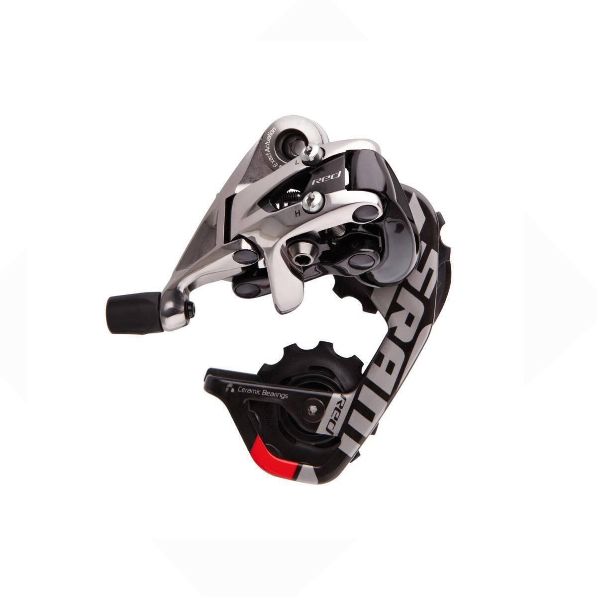 Deragliatore posteriore stradale Sram Dérailleur Ar Red Chape Courte 10V (28Dts 1/2