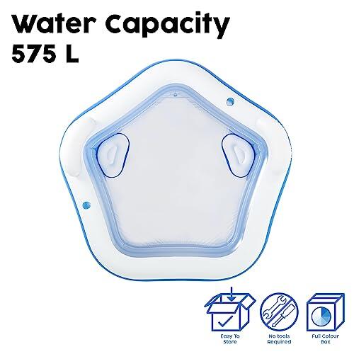 Bestway Family Paddling Pool, Inflatable Swimming Pool 6/7