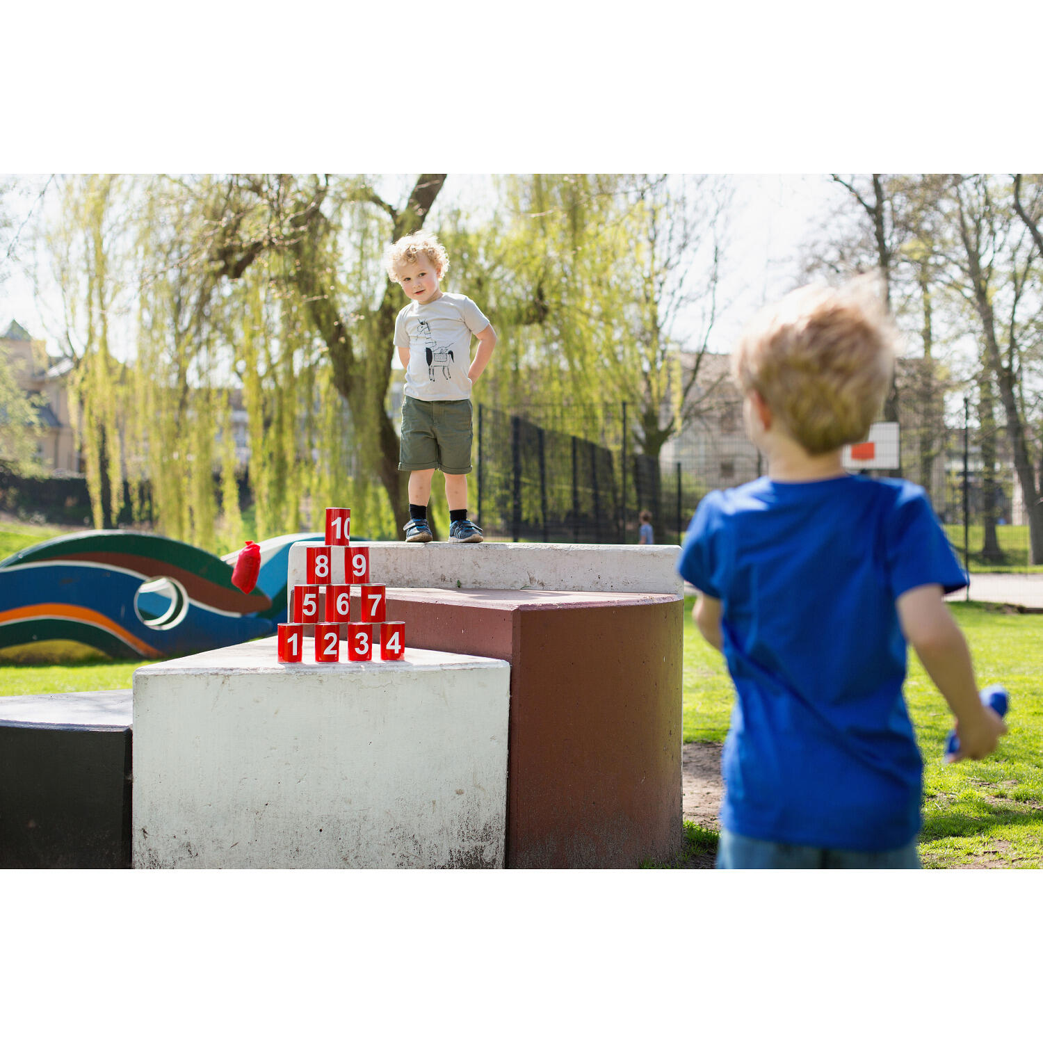 Dosenwurfspiel Wurfspiele Unisex 3/4