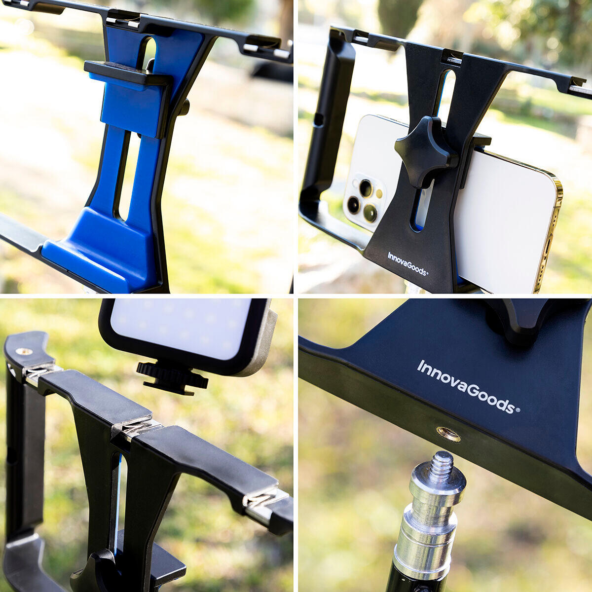 Soporte para Smartphone con Estabilizador Manual InnovaGoods STAFECT ABS 5/5
