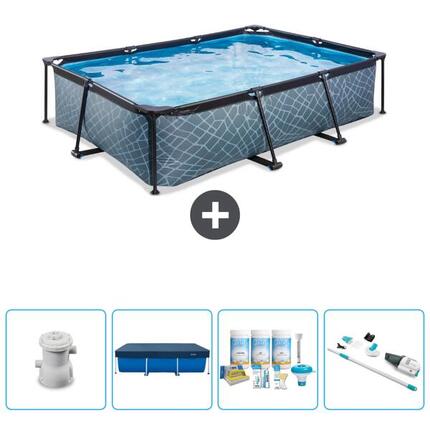 Piscine Rectangulaire - 300x200x65 cm + Accessoires CB5
