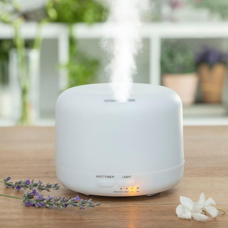 Humidificateur à Diffuseur d'Arômes avec LED Multicolore InnovaGoods 400 ml