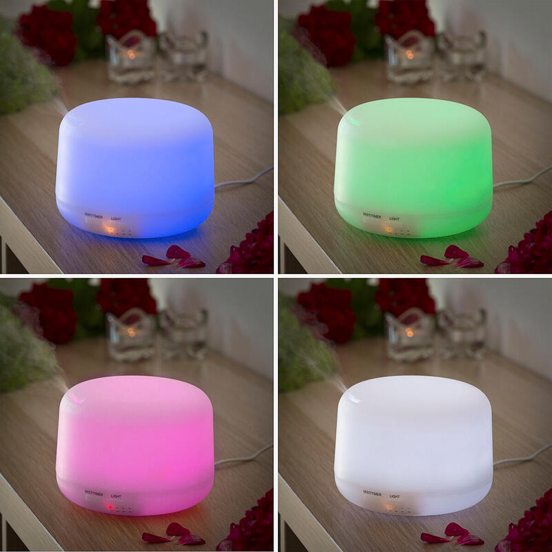 Humidificateur à Diffuseur d'Arômes avec LED Multicolore InnovaGoods 400 ml