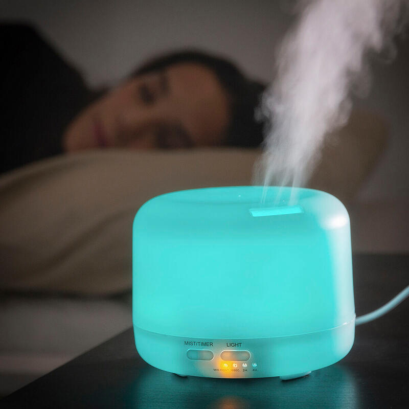 Humidificateur à Diffuseur d'Arômes avec LED Multicolore InnovaGoods 400 ml