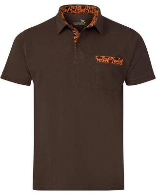 Poloshirt Waldtier-Detail