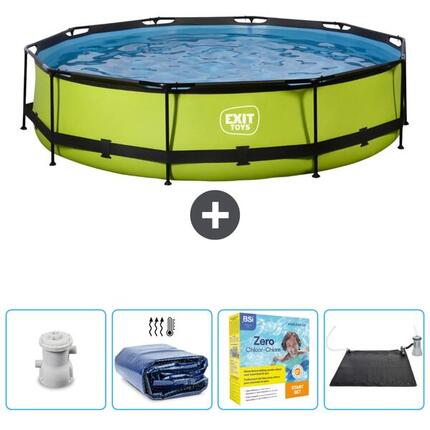 Piscine Ronde - 300x76 cm + Accessoires CB25
