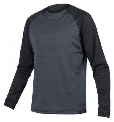 Endura SingleTrack Langarmtrikot Schwarz