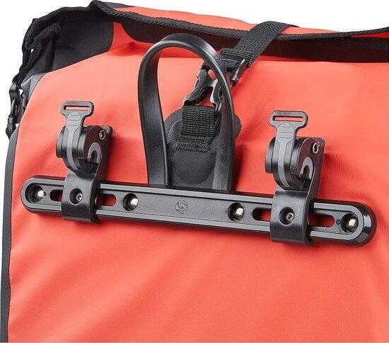 Büchel Luxe Pakaftas / Enkele fietstas - Rood/Zwart - 25.4L 4/5