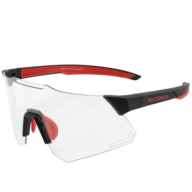 ROCKBROS ROCKBROS Fotochromatische fietsbril voor heren en dames, UV400-bescherming