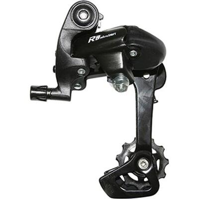 Achterderailleur microshift grande chape a vis (compatible shimano) 8-9v