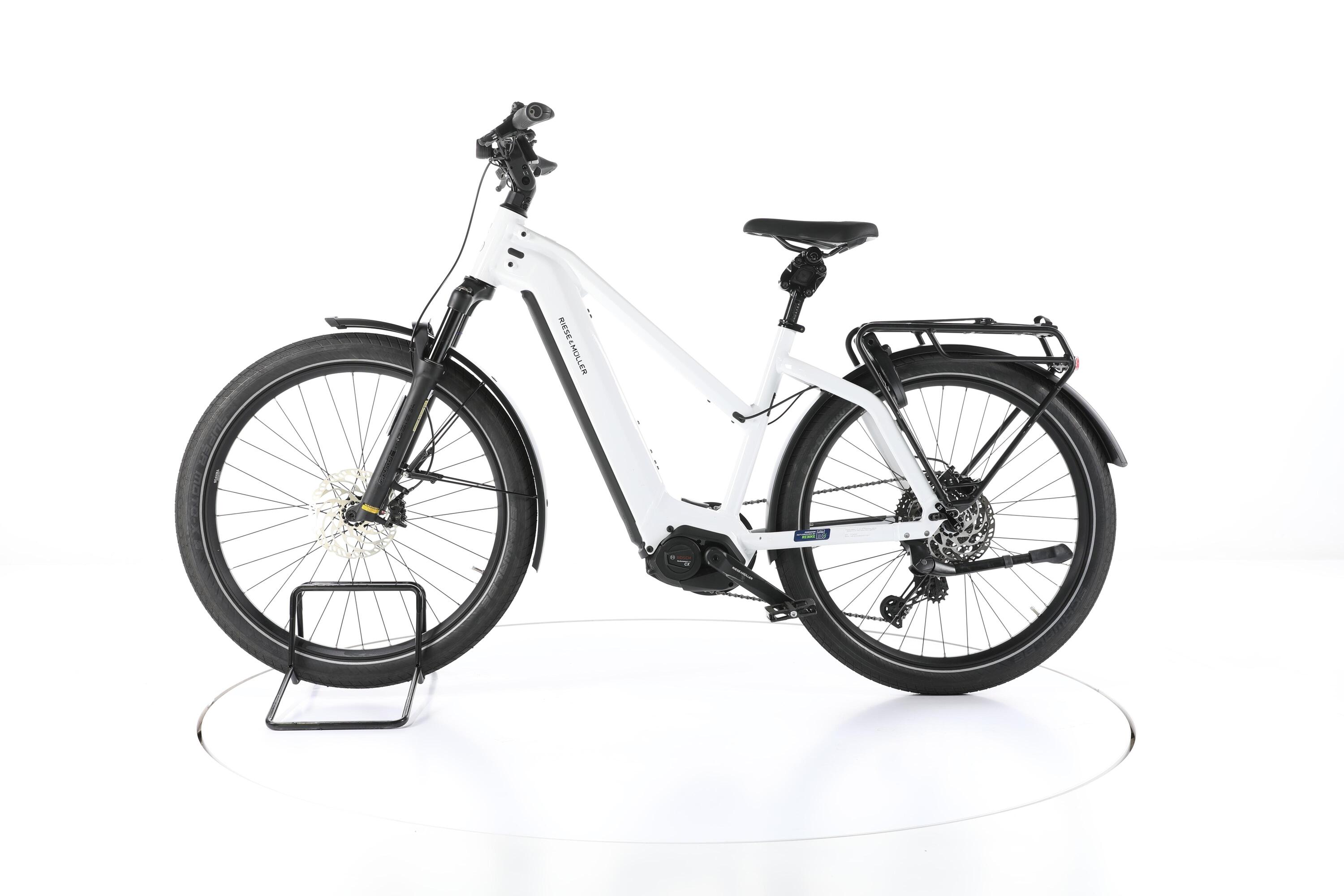 Refurbished - Riese & Müller Charger4 Mixte GT touring Trekking E-Bike  - Goed 6/7