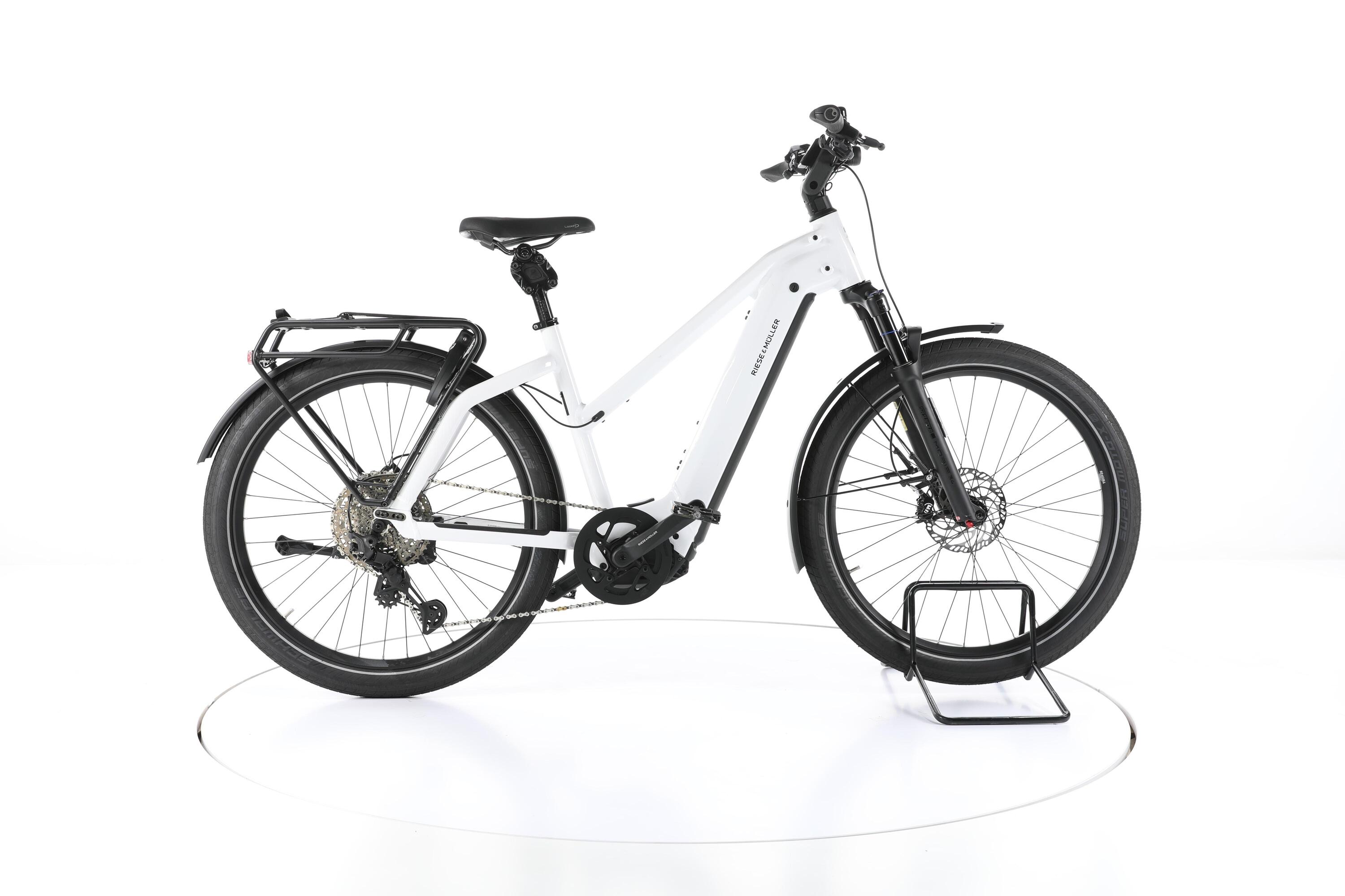 Refurbished - Riese & Müller Charger4 Mixte GT touring Trekking E-Bike  - Goed 1/7