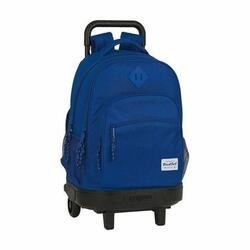 Cartable à roulettes BlackFit8 Oxford Bleu foncé