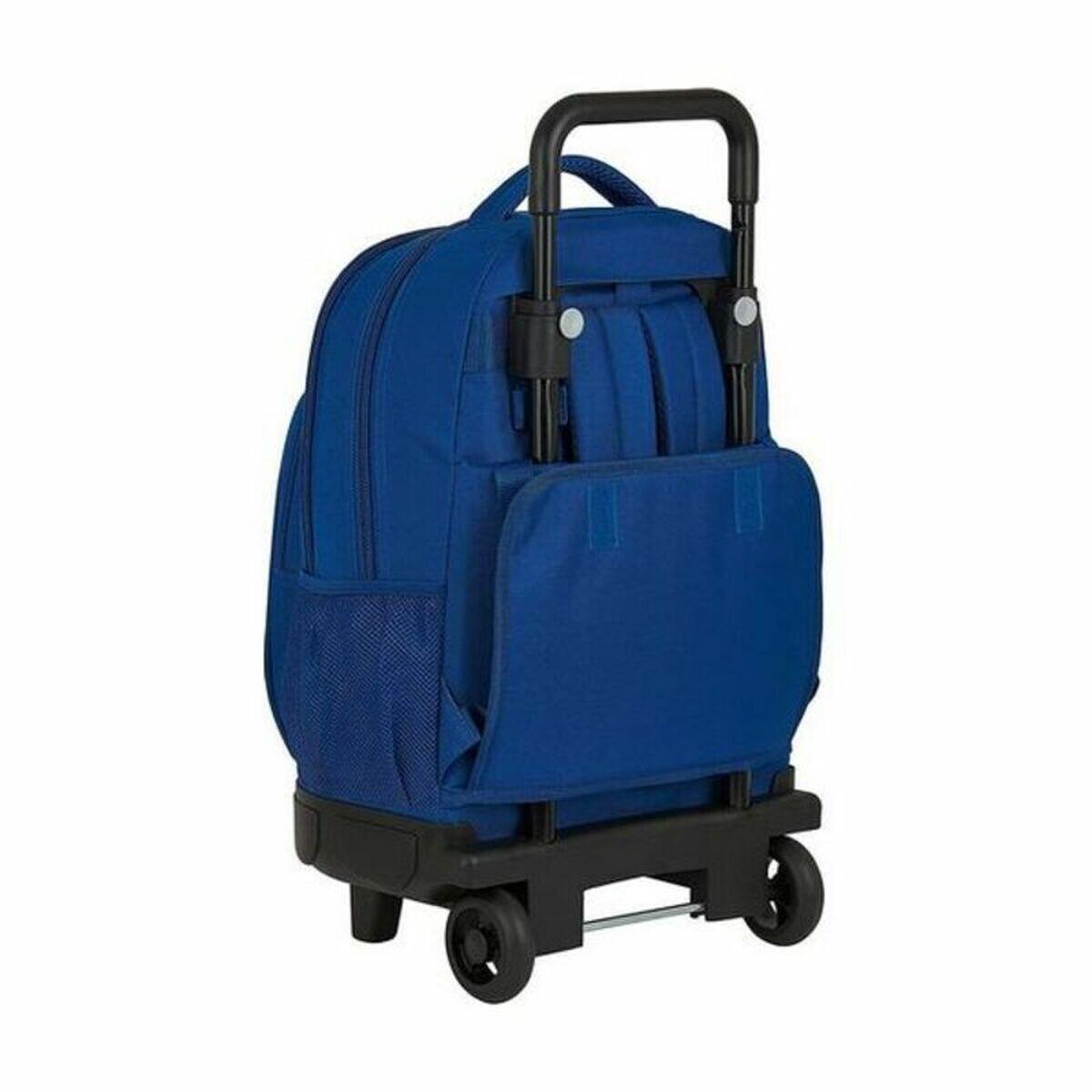 Mochila Escolar com Rodas BlackFit8 Oxford Azul escuro 4/4