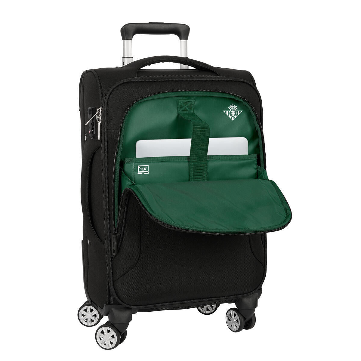 Maleta de Cabina Real Betis Balompié Negro 3/5