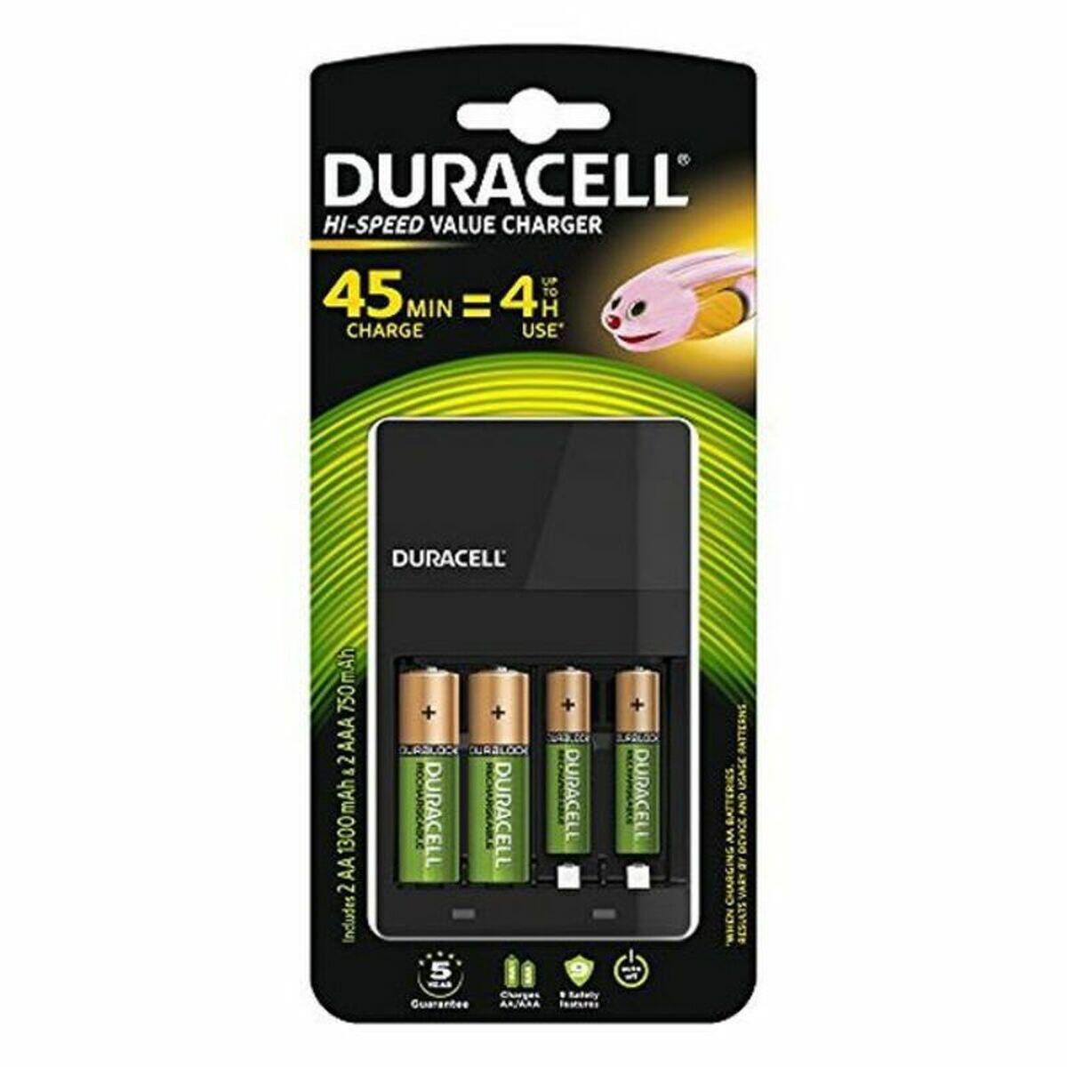 Duracell - Chargeur + Piles Rechargeables Duracell Cef14 - Pile - Multicolore - No Size - Decathlon