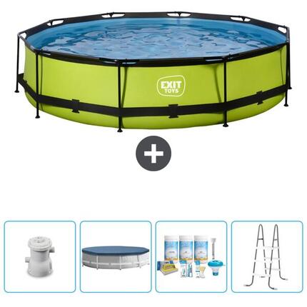 Piscine Ronde - 300x76 cm + Accessoires CB20