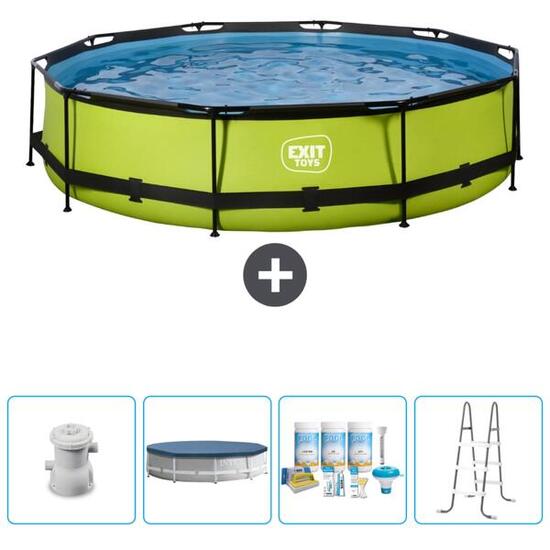 Piscine Ronde - 300x76 cm + Accessoires CB20
