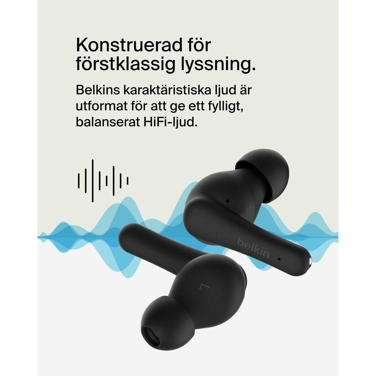 Auricolari Belkin AUC012BTBK USB 4/5