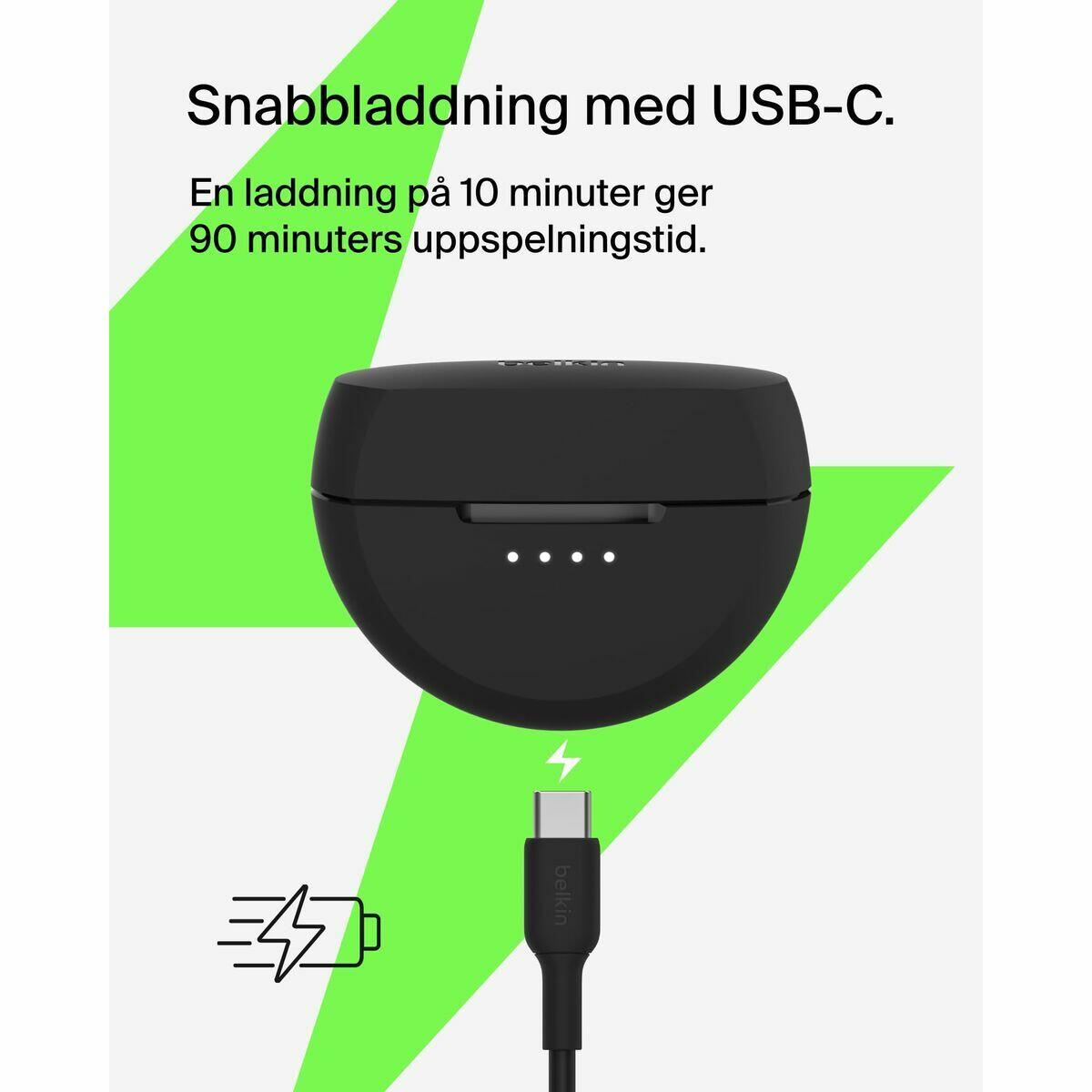 Auricolari Belkin AUC012BTBK USB 5/5