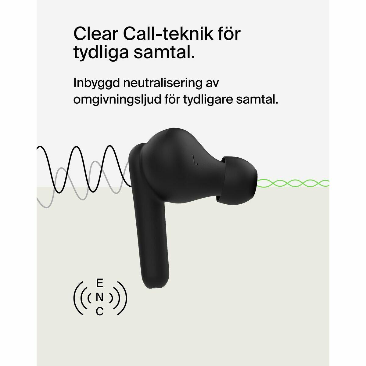 Auricolari Belkin AUC012BTBK USB 2/5