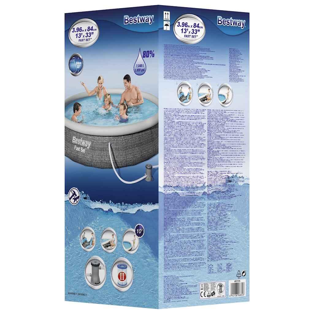 Fast Set Schwimmbecken 396x84 cm (inkl. Filterpumpe) 5/6