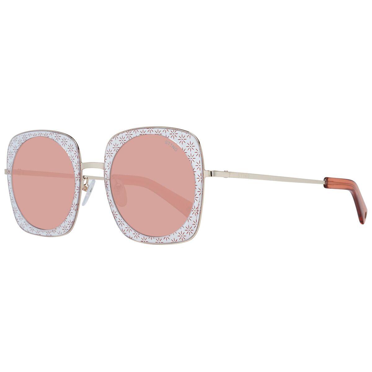 STING Occhiali da sole Donna Sting SST214V-51300K Metallo