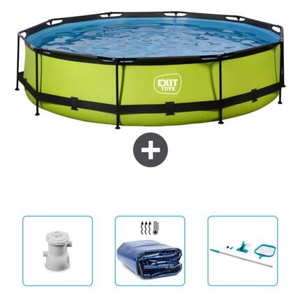 Piscine Ronde - 300x76 cm + Accessoires CB90
