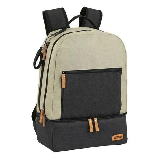 Borsa Sportiva con Portascarpe Safta M883 Beige