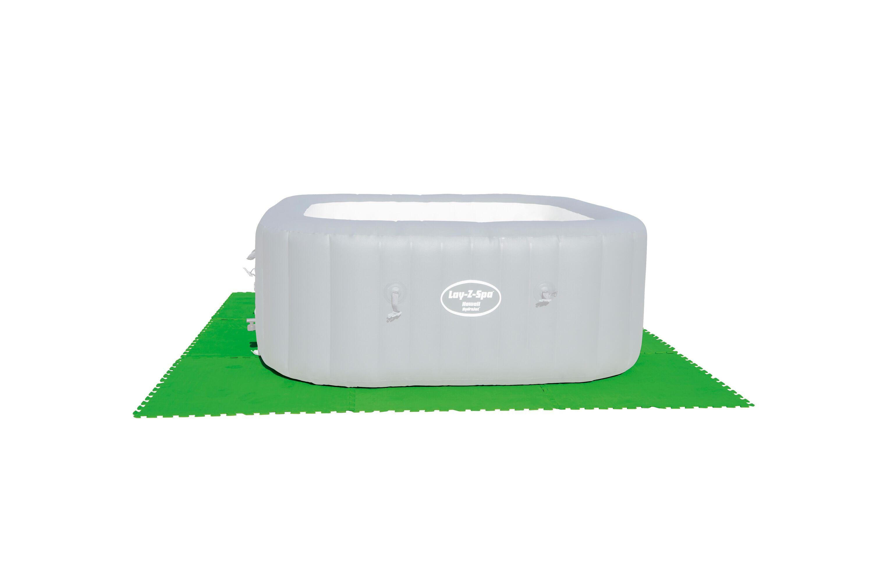 Bestway Flowclear Vloertegels Groen 78 x 78 x 0,4 cm (9 stuks) 2/7