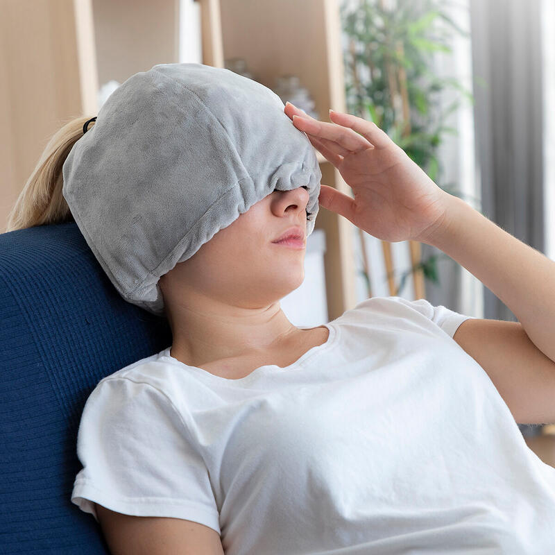 Bonnet en Gel pour la Migraine et la Relaxation InnovaGoods