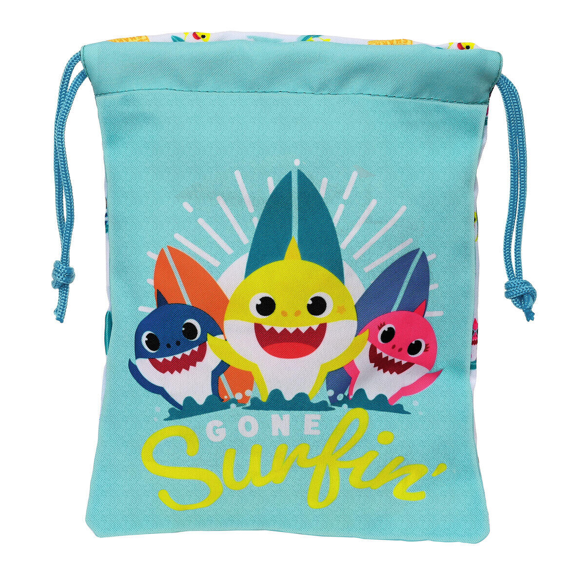 BABY SHARK Cestino per la Merenda Baby Shark Surfing