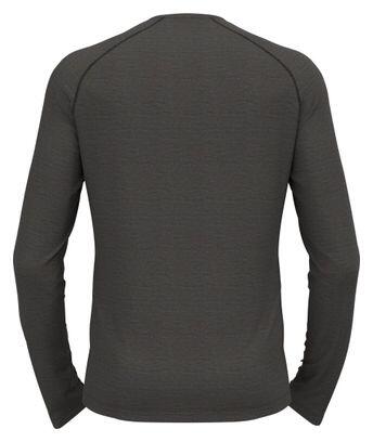 Bluza termiczna męska Odlo Natural Performance PW 150 BL Top Crew Neck LS