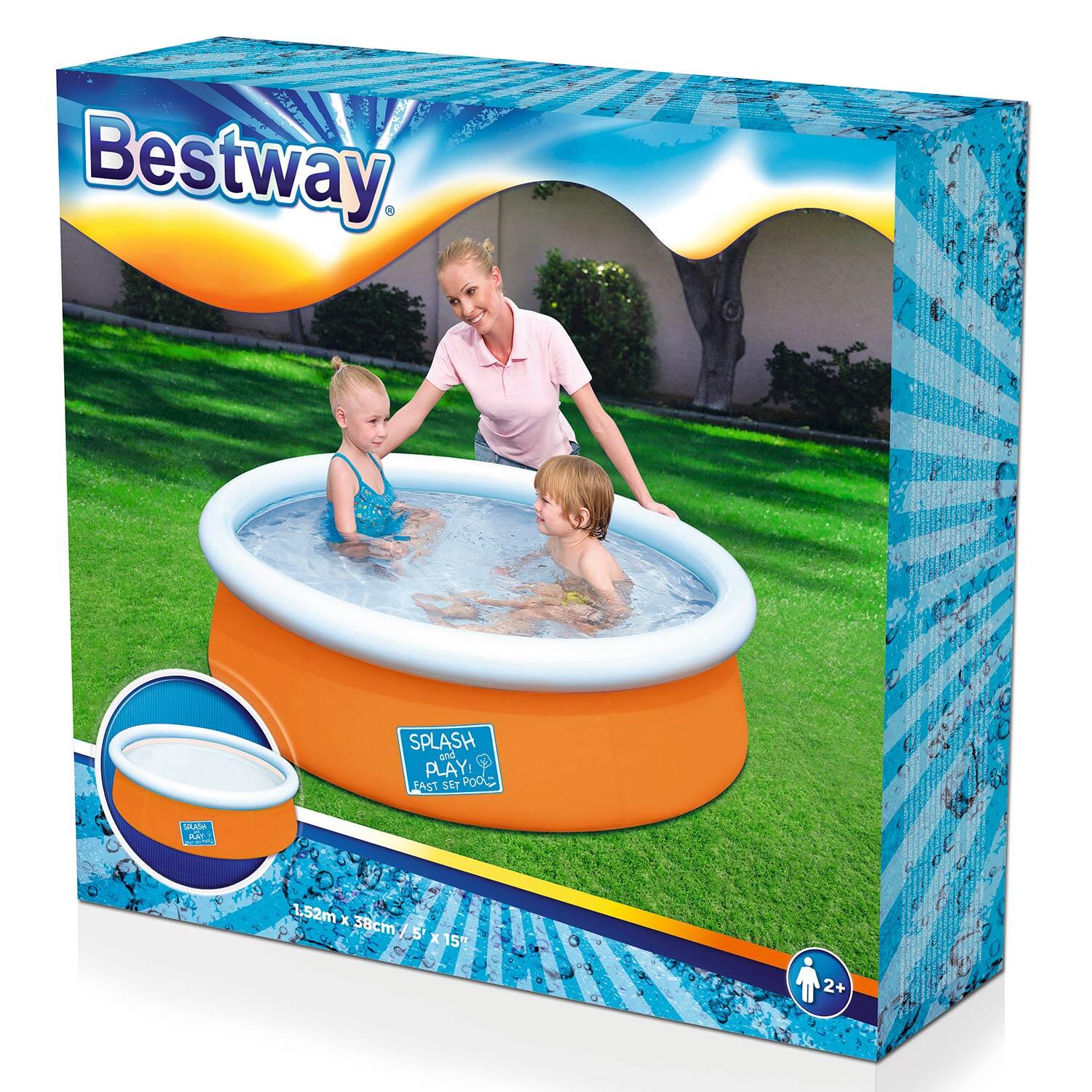 Inflatable Paddling Pool for Children Bestway 477 L 3/5