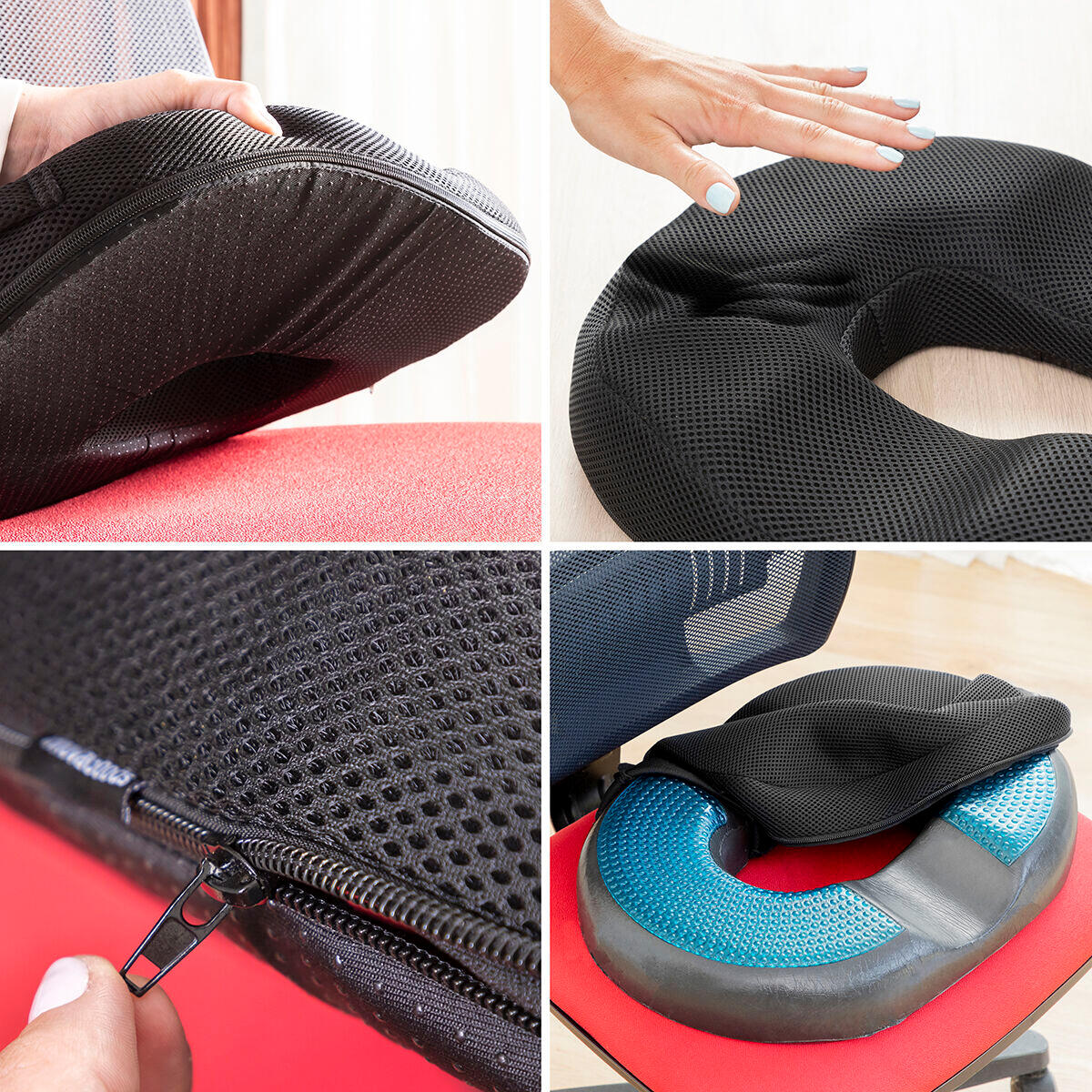 Coussin en Gel et Charbon de Bambou avec Housse Amovible InnovaGoods 5/5