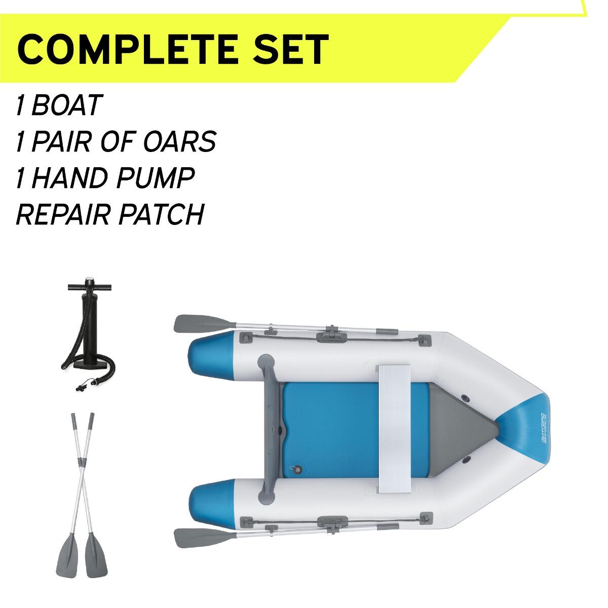 Hydro-Force Corinth Elite 2 Person Inflatable Boat, Blow Up Boat 6/6