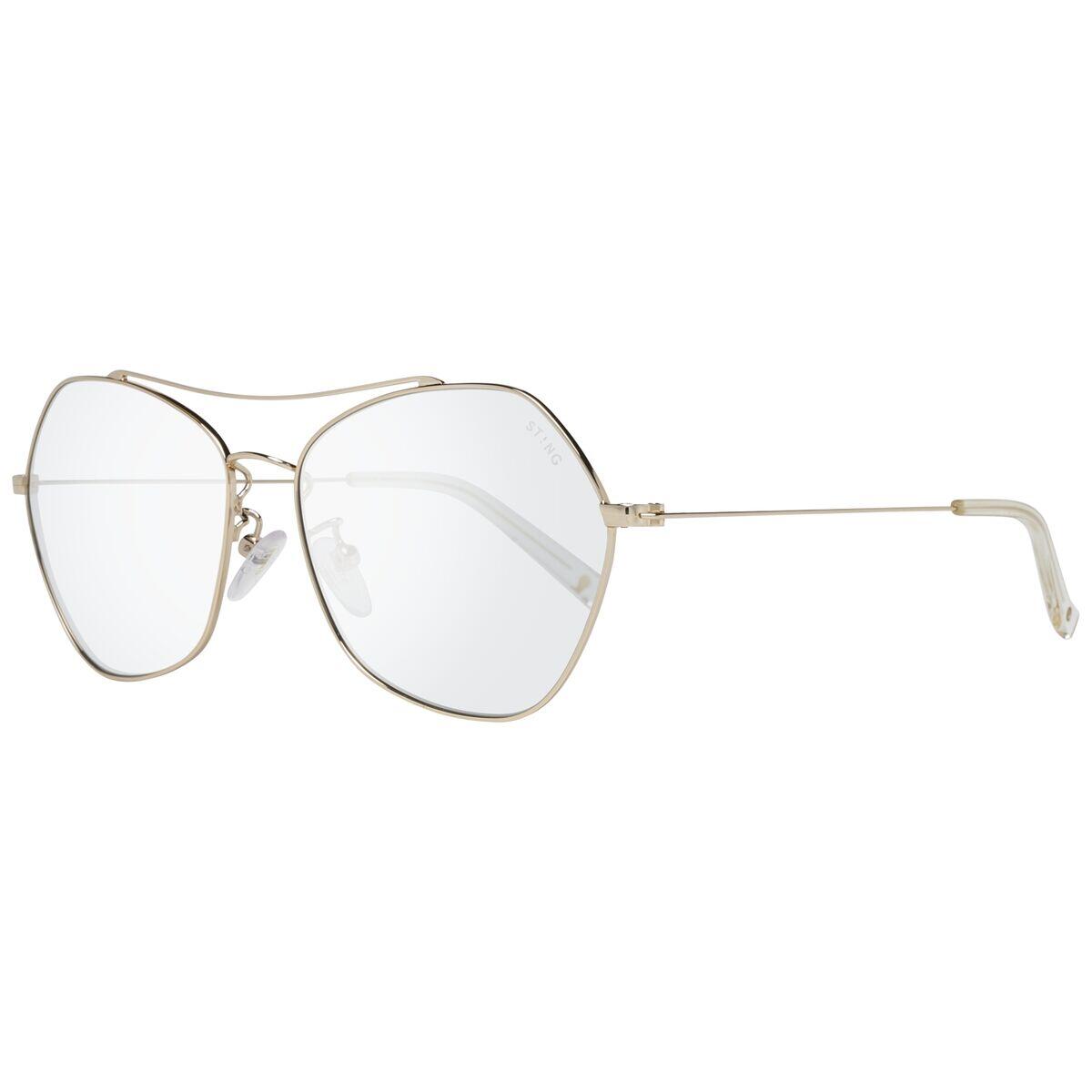 STING Occhiali da sole Donna Sting SST193-56300G Metallo