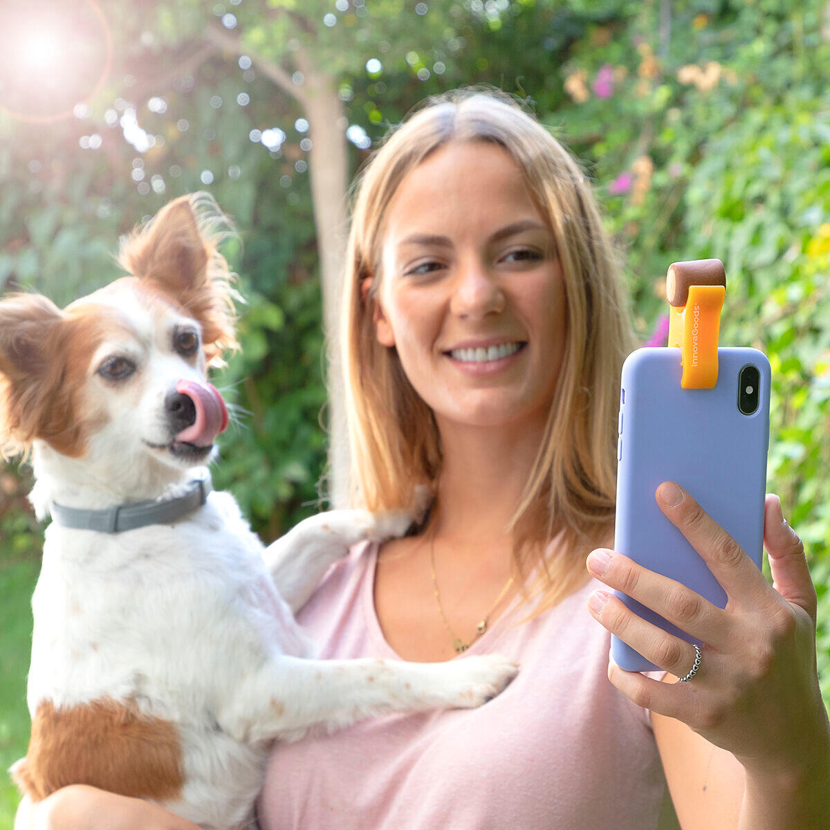 Clip pour Selfies pour Animaux Familiers InnovaGoods Silicone 3/5