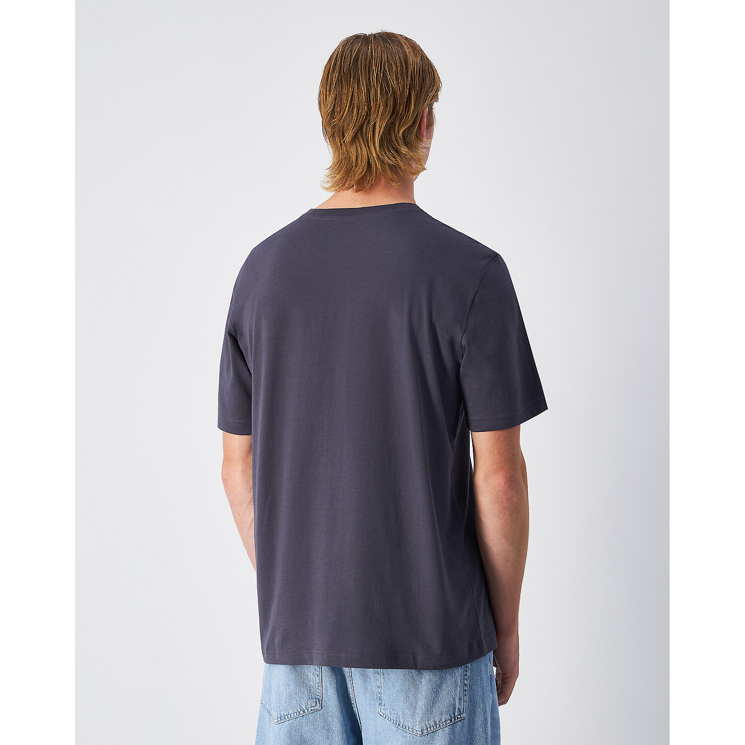 Champion SS TEE Light Cotton Jersey Uomo Logo Grande Cotone Marrone,L 3/4