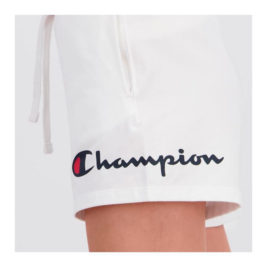 Champion SHORTS TCV Cottone Lycra gr.230 Basic Logo Grande Bianco,S 2/4