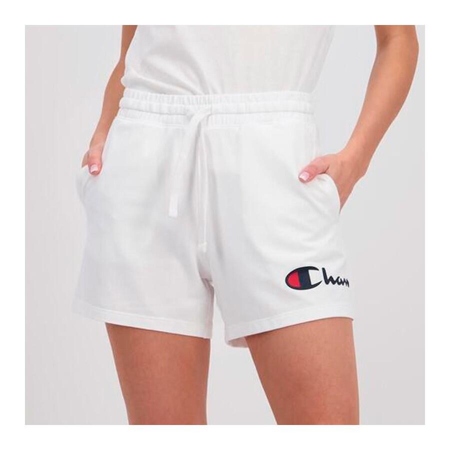 Champion SHORTS TCV Cottone Lycra gr.230 Basic Logo Grande Bianco,S 4/4