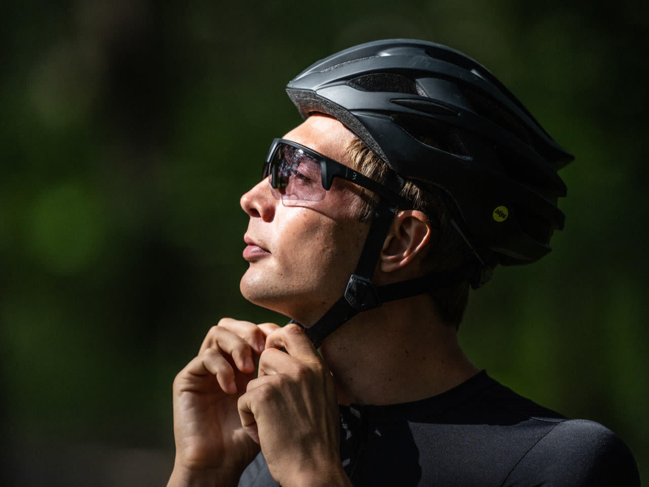 Comet PH Fahrradbrille mit Sehstrke +2.5 - Potochromatisch  Mattschwarz |  Decathlon