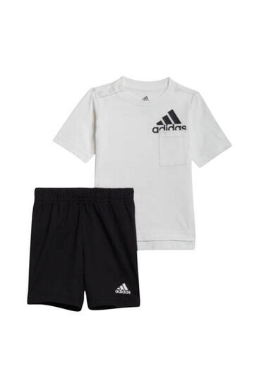 Ensemble T-shirt + short Adidas Bos coton pour enfants