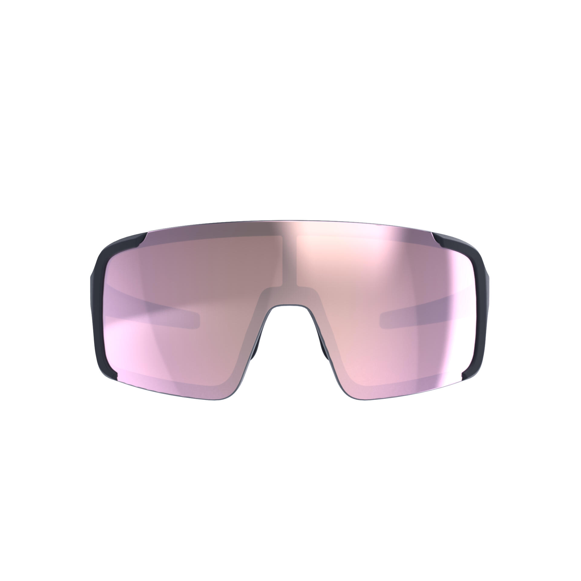 Óculos de sol unissexo BBB Chester Narrow Preto/Rosa 2/7