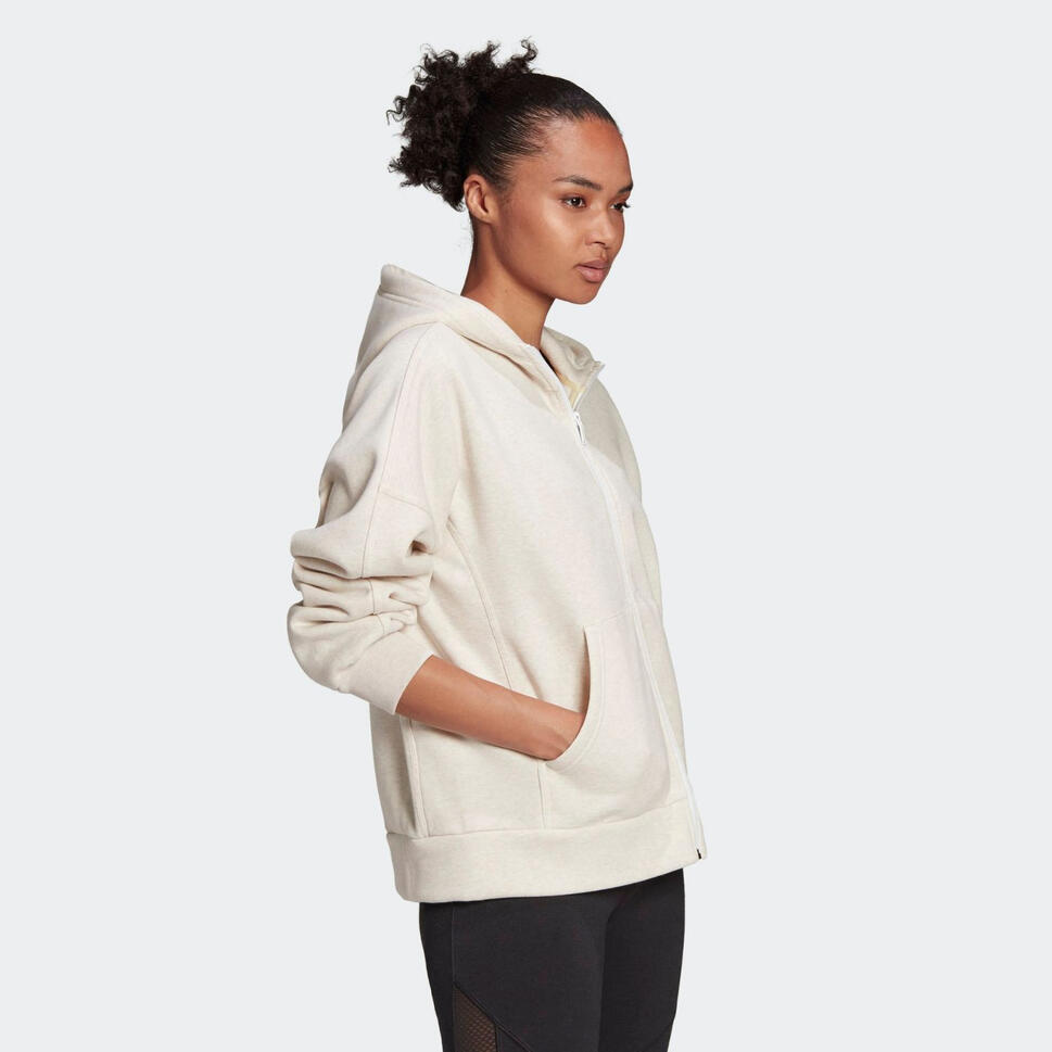 Bluza damska Adidas Sportswear Studio Lounge Fleece Hooded Full-Zip Hoodie