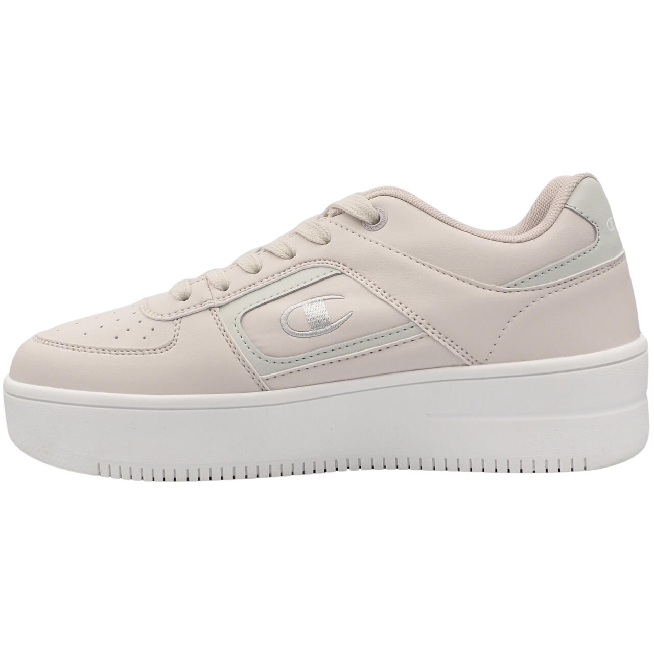 Baskets femme Champion cuir synthétique perforé 5/6
