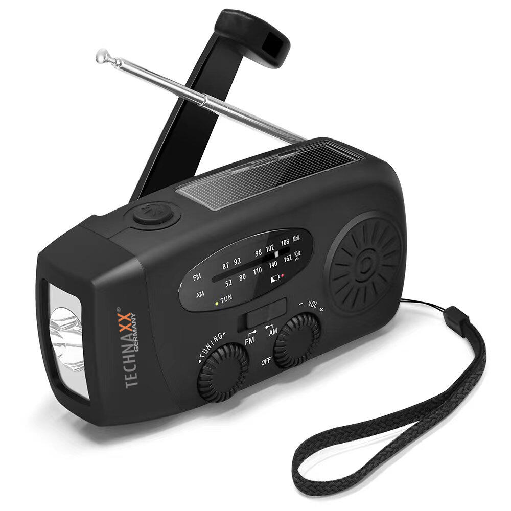 TECHNAXX Technaxx Hand Crank and Solar Power Radio TX-238