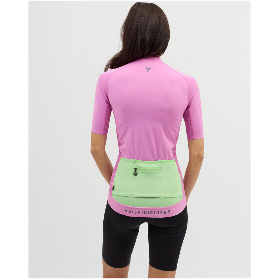 Koszulka rowerowa (z krótkim rękawem) damska SILVINI Women Jersey MAZZANA